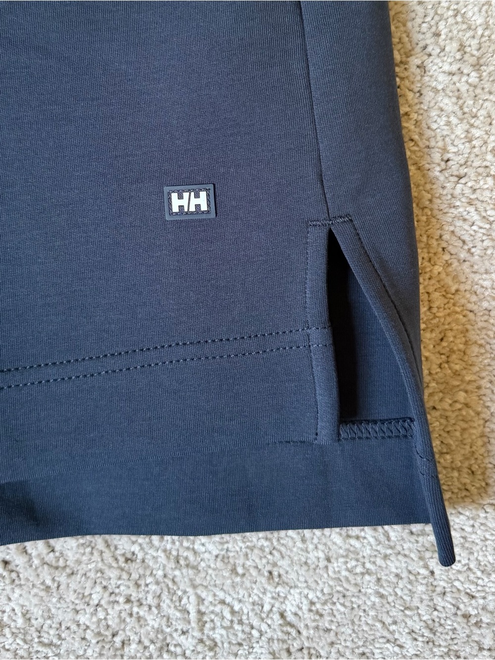 Helly Hansen Capri Navy T-Shirt Dress Women’s Size M Cotton Blend NWT - Picture 2 of 10